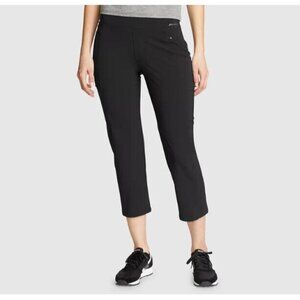 Eddie Bauer Black Capri Active Pants